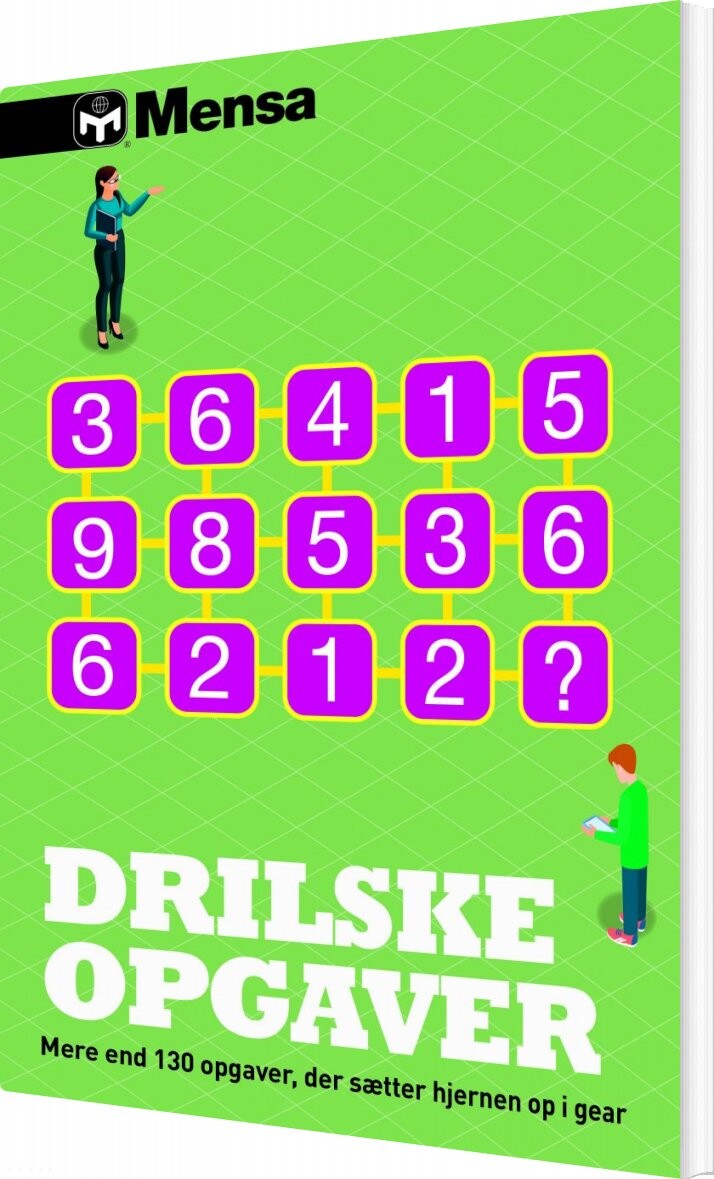 Billede af Mensa - Drilske Opgaver - Diverse - Bog