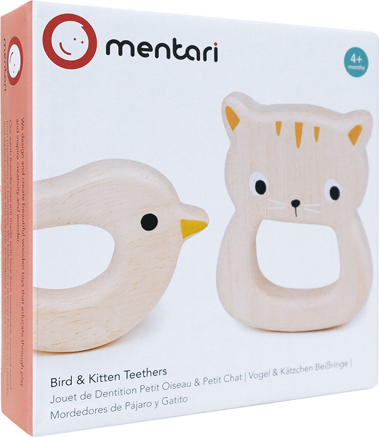 Mentari - Bideringe I Træ - Fugl Og Kat