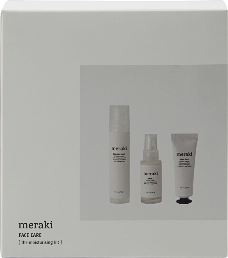Billede af Meraki - Gaveæske - Ansigtscreme, Serum Og Multi Balm hos Gucca.dk