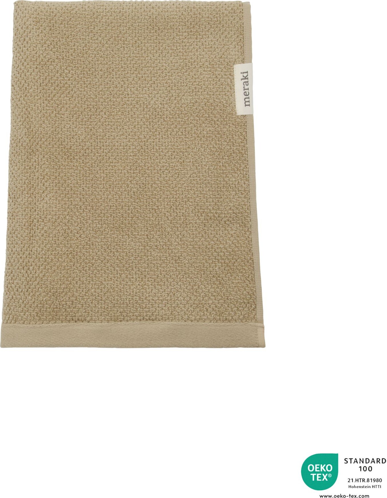 Meraki - Håndklæde - Solid - Safari - 70x140 Cm