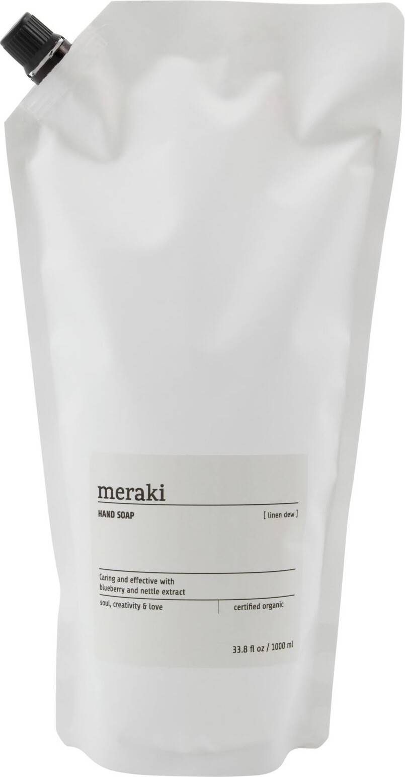 Meraki - Håndsæbe - Linen Dew - Refill - 1000 Ml