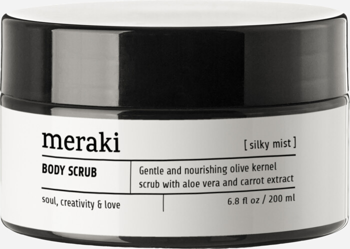 Meraki - Body Scrub - Silky Mist - Oliven 200 Ml