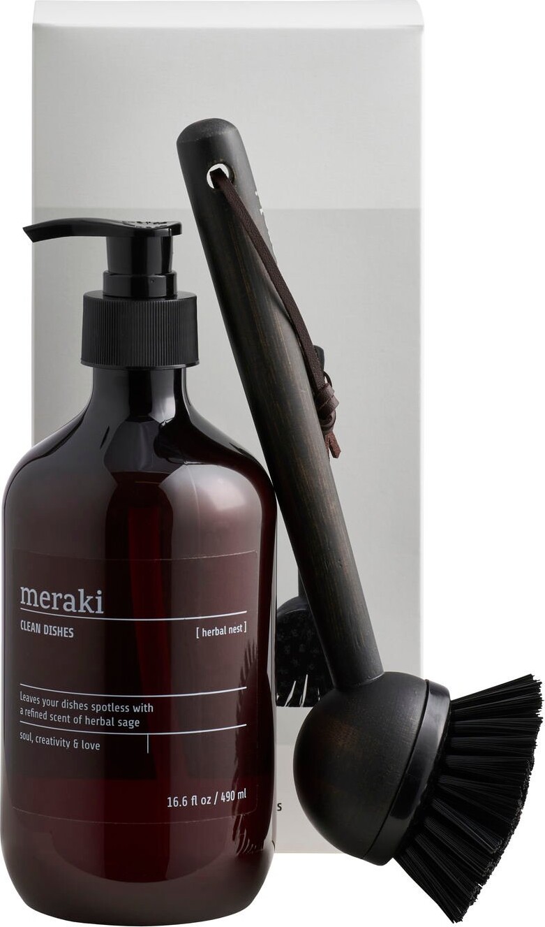 Meraki Opvaskesæt - Herbal Nest - Gaveæske