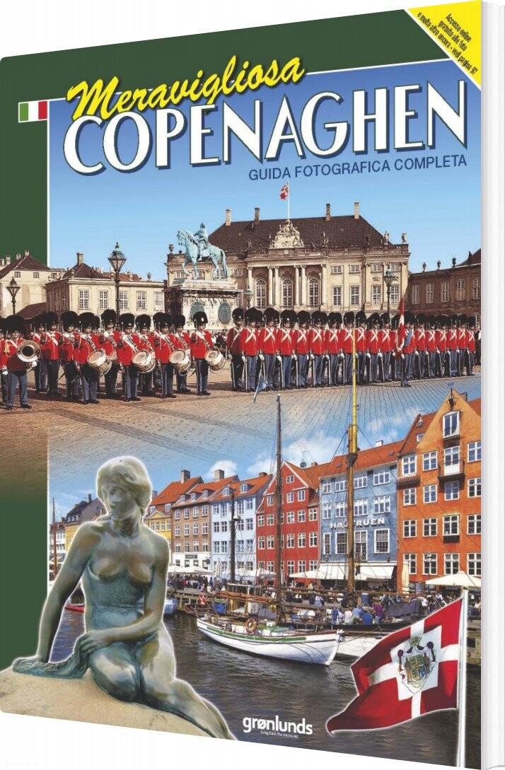 Meravigliosa Copenaghen - Italiensk 2014 - Grønlunds - Italiensk Bog