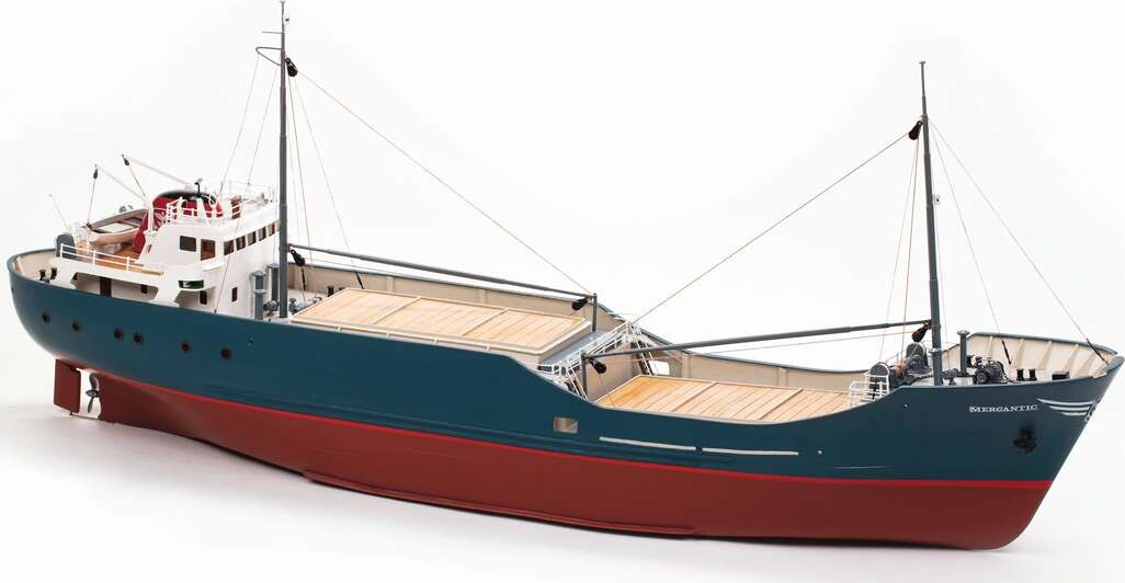 Se Billing Boats - Mercantic 424 Coaster - Wooden Hull - 1:50 - Bb424 hos Gucca.dk