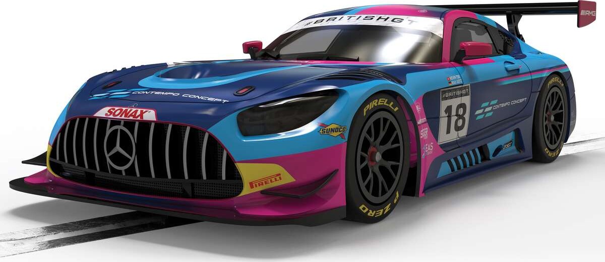 Scalextric C4623 - Mercedes Amg Gt3 British Gt 2024 2 Seas Motorsport