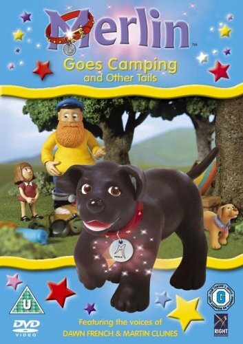 Merlin The Magical Puppy - Tager På Camping - DVD - Film