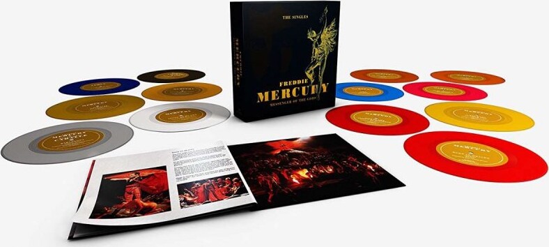 Freddie Mercury - Messenger Of The Gods - The Singles Collection - 7" - Vinyl Lp