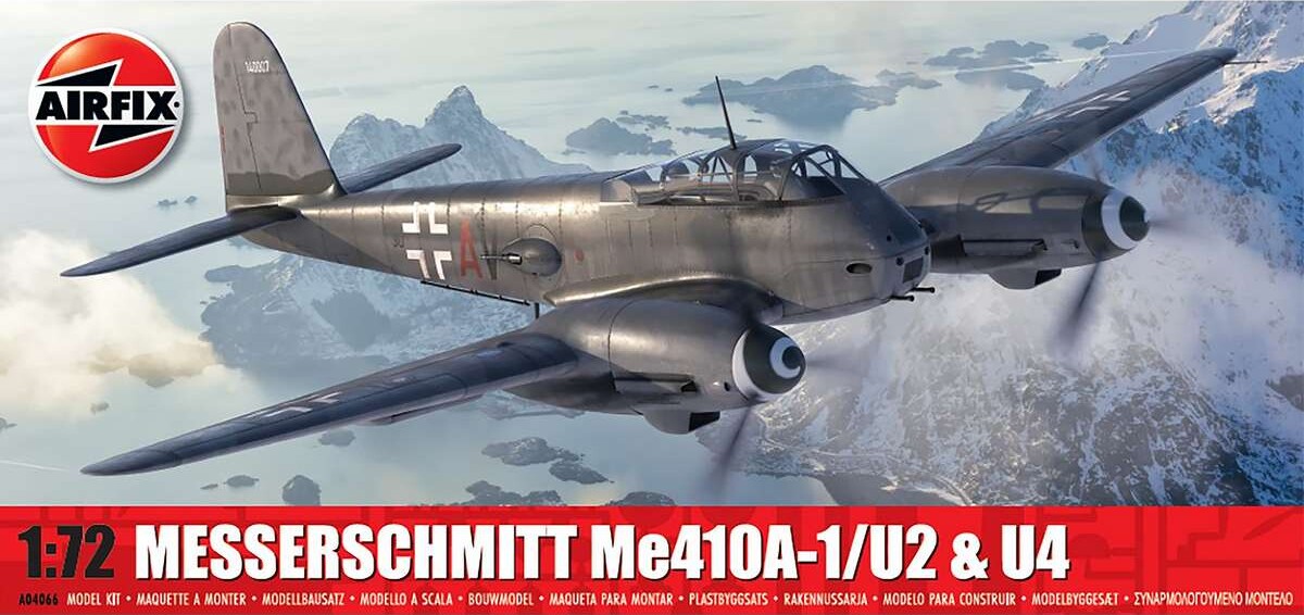 Airfix - Messerschmitt Me410a-1 Byggesæt - 1:72 - A04066