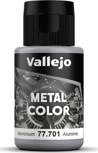 Vallejo - Metal Color Airbrush Maling - Aluminium 32 Ml