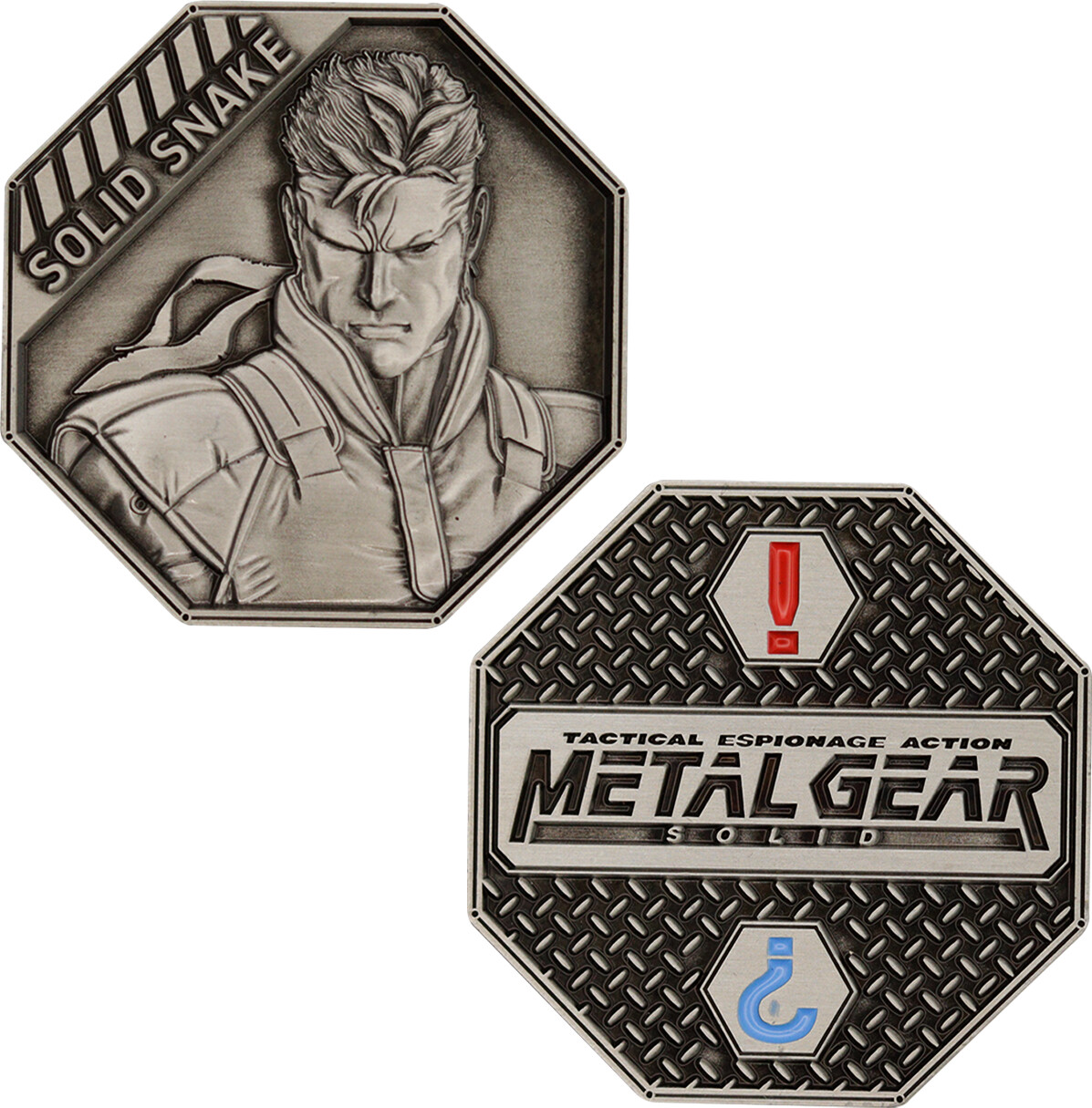 Metal Gear Solid Limited Edition 'solid Snake' Collectible Coin