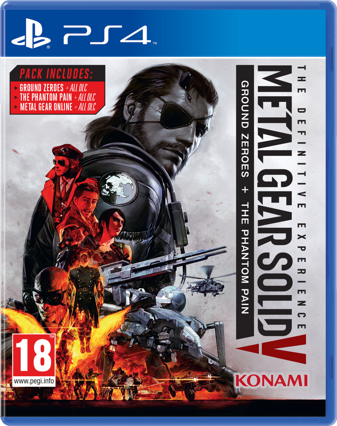 Metal Gear Solid V (5): The Definitive Experience - PS4