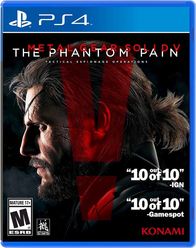 Metal Gear Solid V (5): The Phantom Pain (import) - PS4
