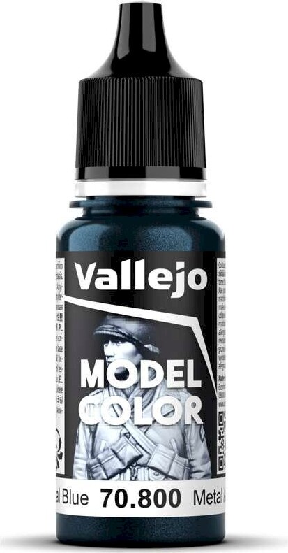 Vallejo - Model Color - Metallic Blue - 17-18 Ml - 70800