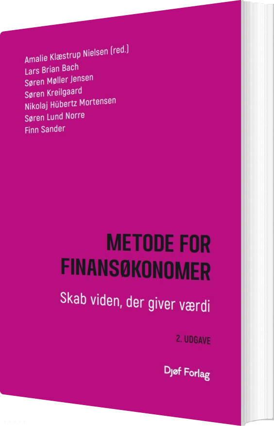 Metode For Finansøkonomer - Søren Lund Norre - Bog