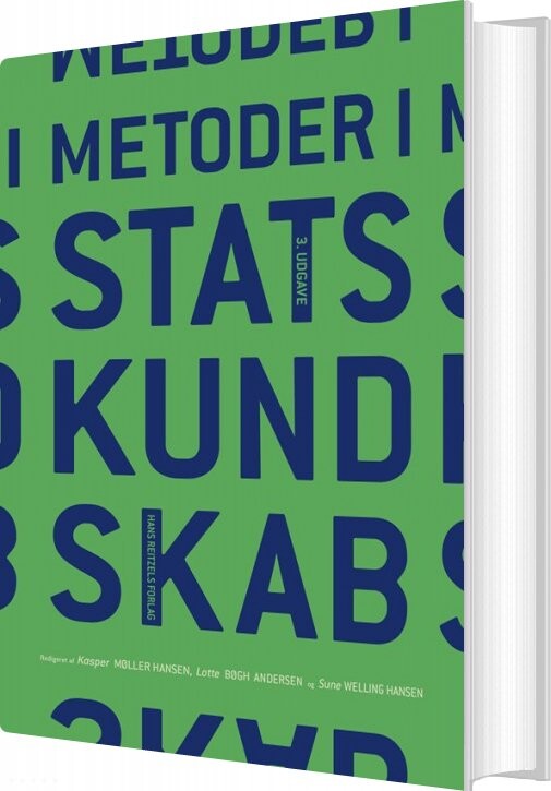 Billede af Metoder I Statskundskab - Bente Halkier - Bog
