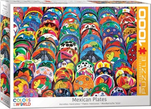 Puslespil Med 1000 Brikker - Mexikanske Tallerkener
