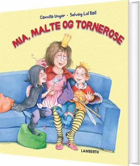 Billede af Mia, Malte Og Tornerose - Camilla Unger - Bog hos Gucca.dk