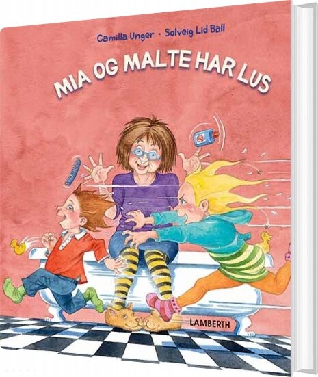 Billede af Mia Og Malte Har Lus - Camilla Unger - Bog hos Gucca.dk
