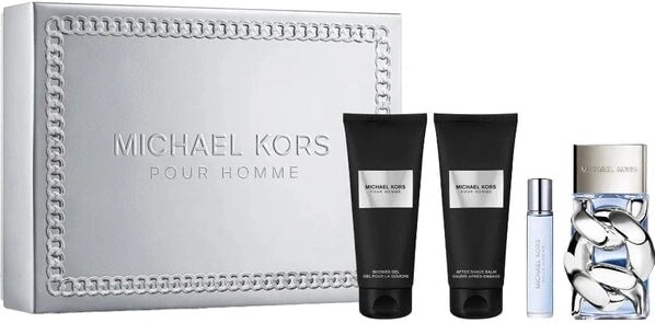 Michael Kors - Pour Homme Edp 100 Ml + Body Lotion 100 Ml + Shower Gel 100 Ml + Edp 10 Ml - Giftset