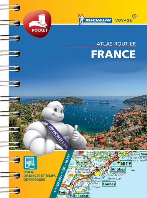 Billede af Michelin Mini Atlas France 2019 - Diverse - English Book