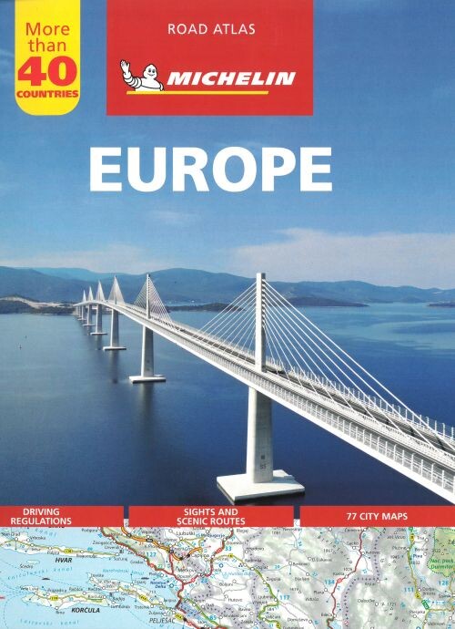 Billede af Michelin Motoring Atlas Europe - Diverse - English Book
