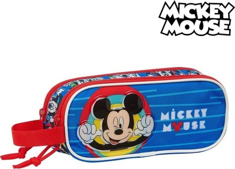 4: Mickey Mouse - Penalhus Med 2 Rum - Blå Rød