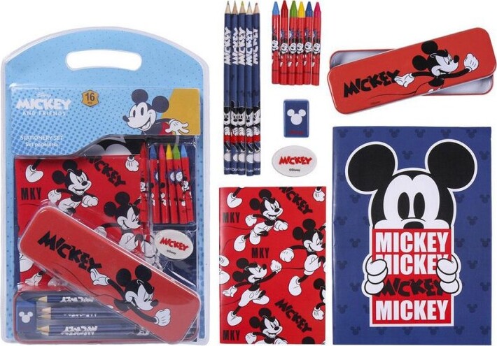 Mickey Mouse - Tegnesæt - 16 Dele