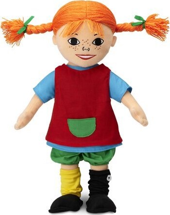 Pippi Langstrømpe Dukke - 40 Cm