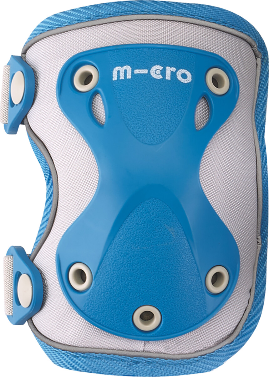 Micro - Knæ- Og Albuebeskyttere - Børn - Refleks - S - Blå