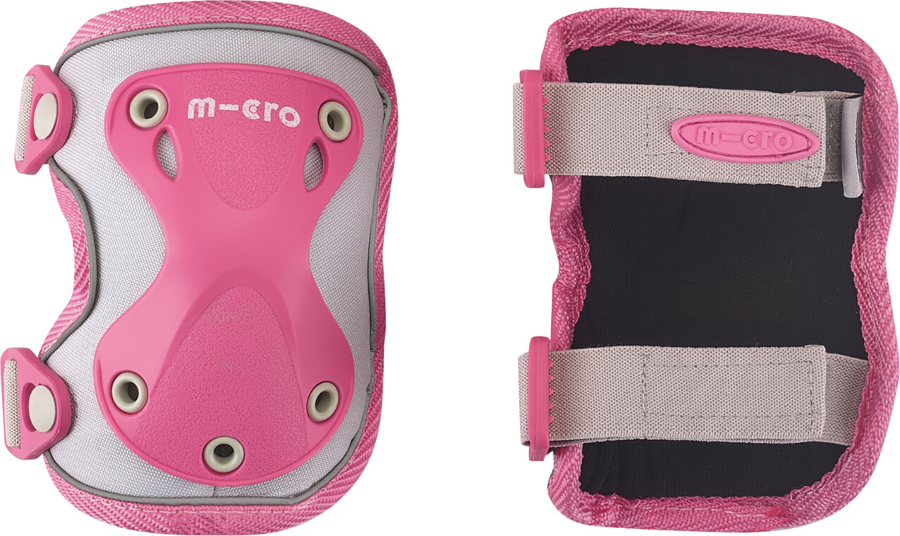 Micro - Knæ- Og Albuebeskyttere - Børn - Refleks - S - Pink
