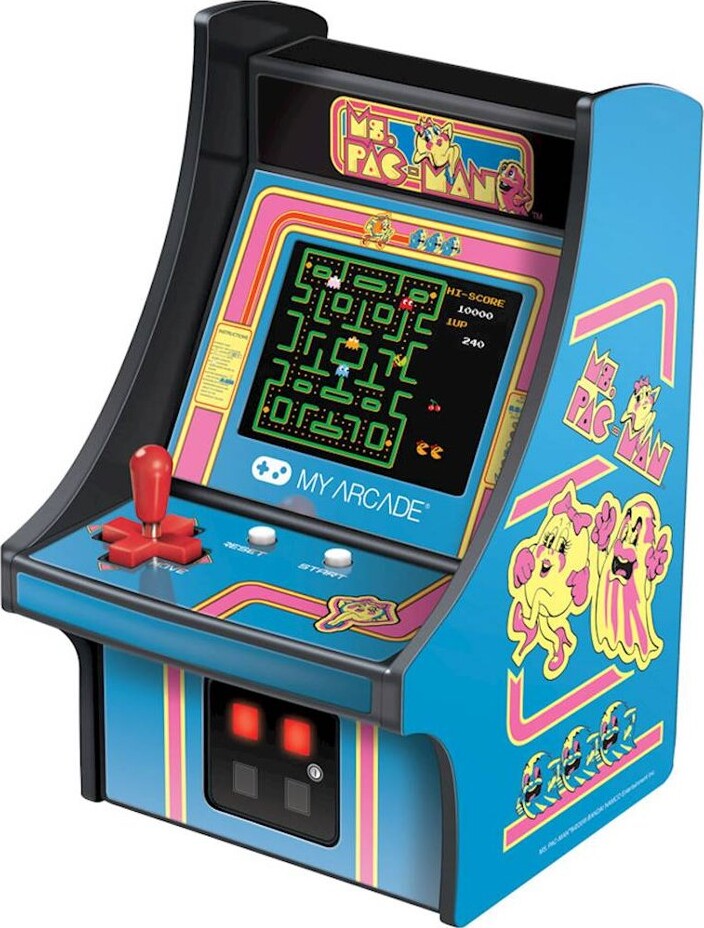 My Arcade - Mini Retro Spillekonsol - Ms. Pacman