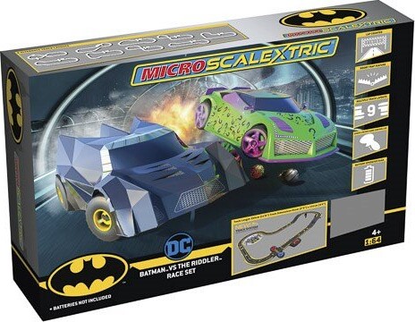 Scalextric Racerbane - Batman Vs The Riddler - Inkl. 2 Biler - 3,5 Meter
