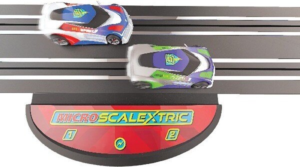 Micro Scalextric G8043 - Strømdrevet Banestykke Til Racerbane