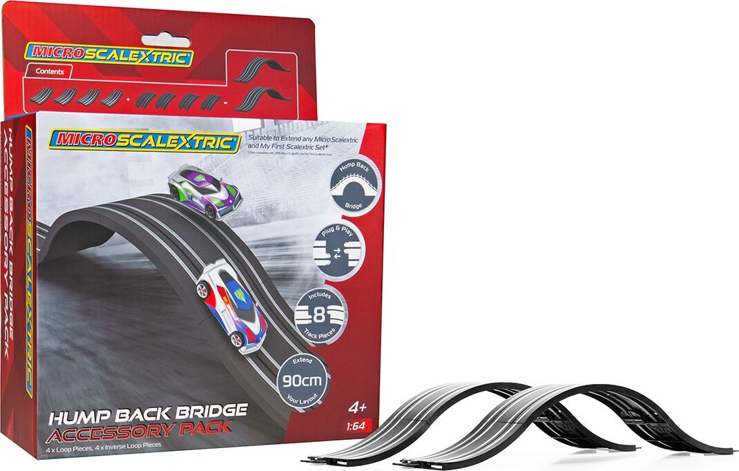 Micro Scalextric Tilbehør - Hump Back Bridge - 1:64 - G8049