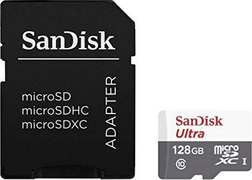 SanDisk Micro Sd Kort - Sandisk Ultra C10 128gb 80mb/s Class 10