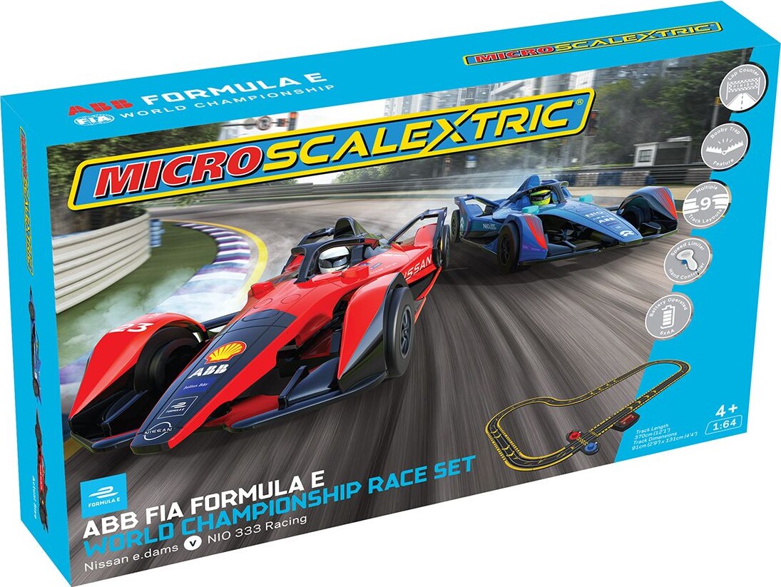 Micro Scalextric Racerbane - Formula E World Championship - G1179m