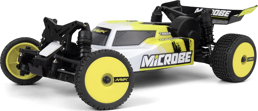 Maverick Rc - Mv150850 - Microbe Buggy Car - Gul - 1:24