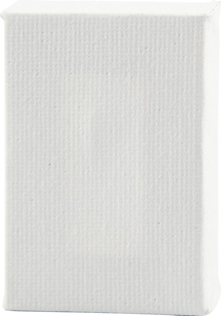 Små Mini Lærreder - Str. 6x4x1 Cm - Hvid - 2 Stk. billede