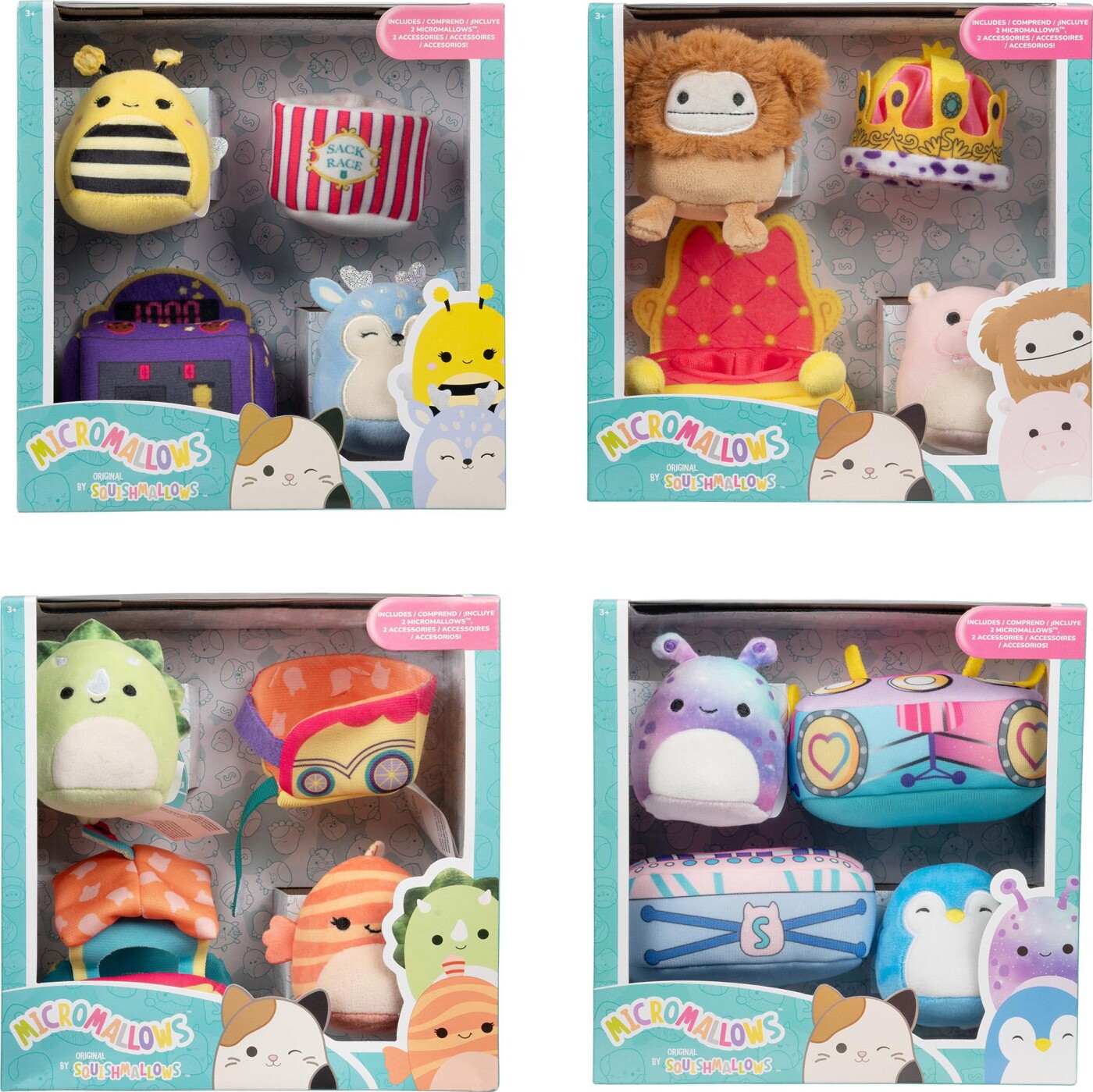 Micromallows - Plush Accessory Set Asst