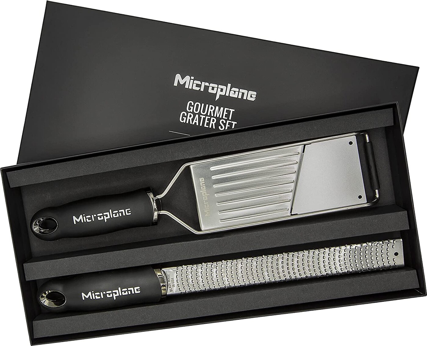 Microplane - Gourmet Gavesæt Med Rivejern