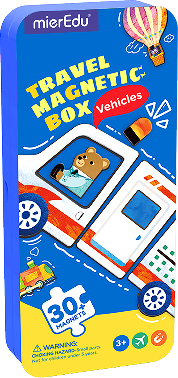Mieredu - Magnetisk Rejsesæt - Køretøjer