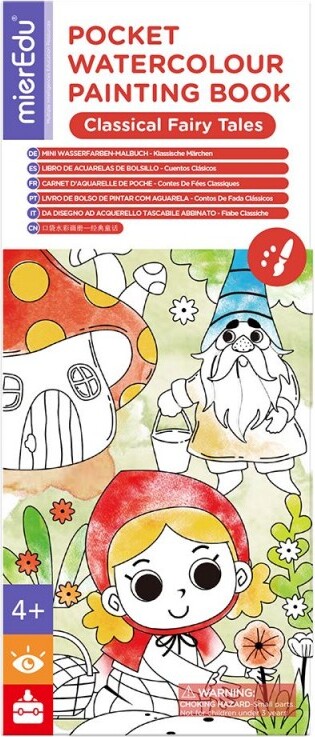 Mieredu - Vandfarve Malehæfte - Eventyr - Bog