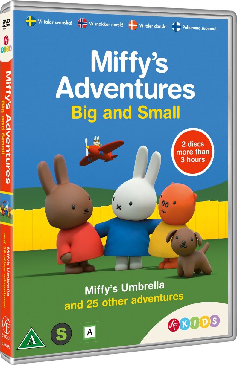 Miffy's Adventures - Big And Small - DVD - Film