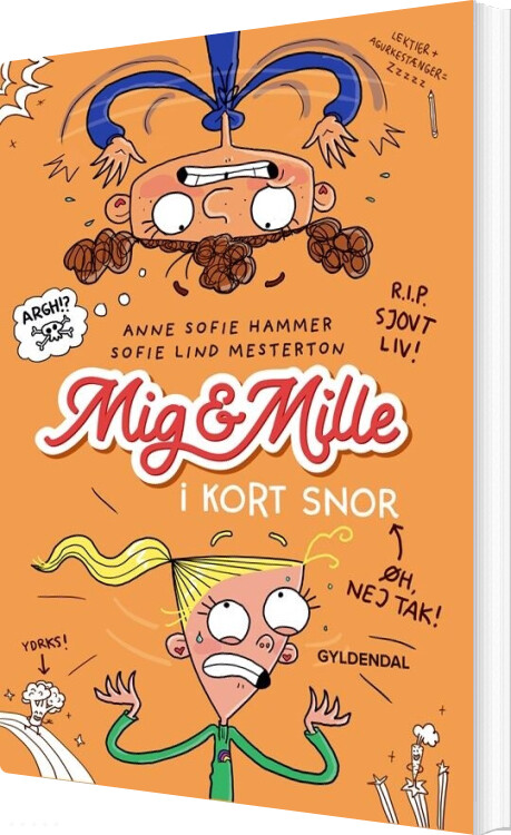 Mig & Mille - I Kort Snor - Anne Sofie Hammer - Bog