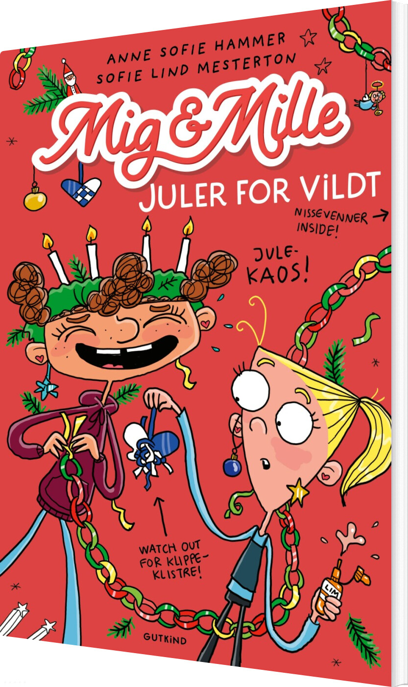 Mig & Mille - Juler For Vildt - Anne Sofie Hammer - Bog