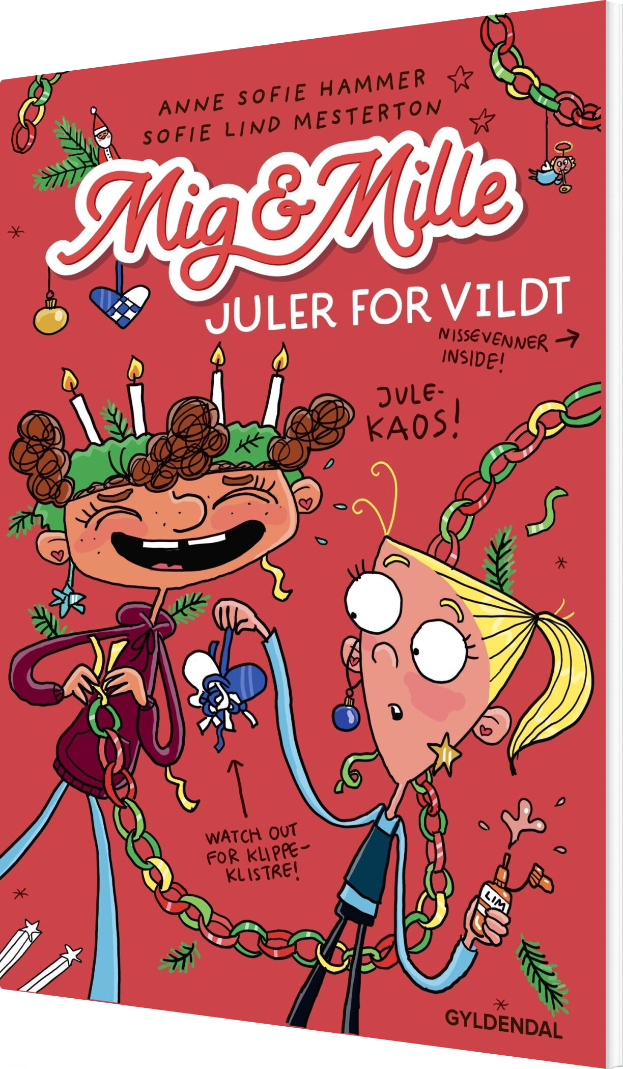 Mig & Mille - Juler For Vildt - Anne Sofie Hammer - Bog