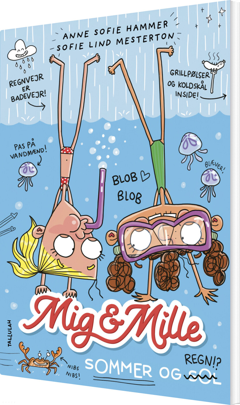 Mig & Mille - Sommer Og Sol - Anne Sofie Hammer - Bog