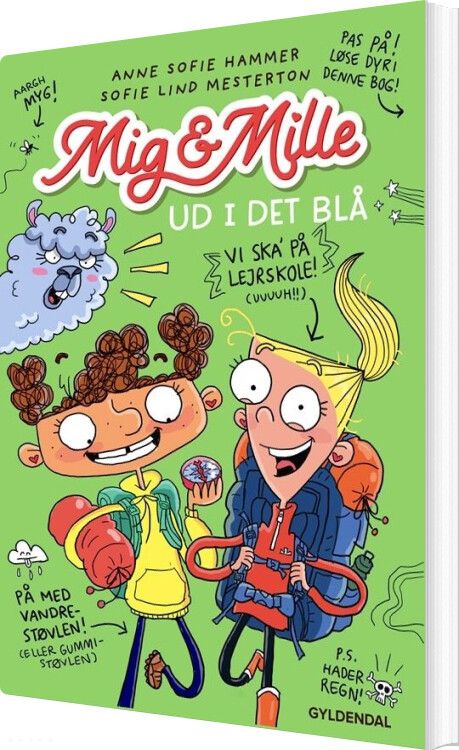 Mig & Mille - Ud I Det Blå - Anne Sofie Hammer - Bog