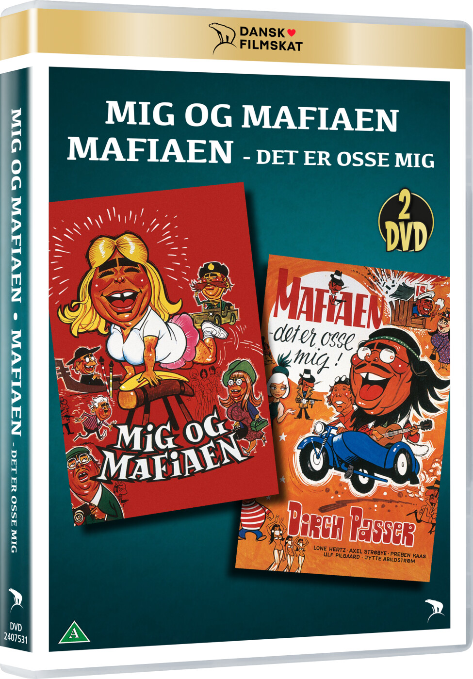Mig Og Mafiaen // Mafiaen Det Er Osse Mig - DVD - Film